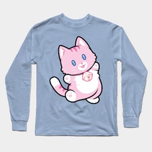 Kawaii Kitty Long Sleeve T-Shirt